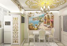 Дизайн-проект интерьера 3-х комнатной квартиры по ул.Ставропольская в Краснодаре